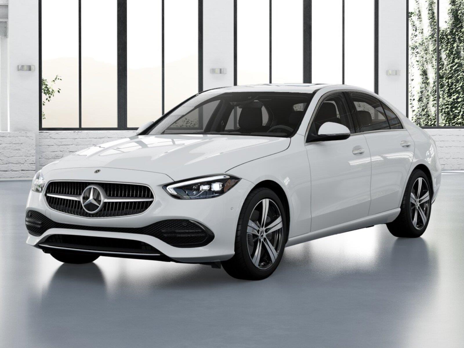 Polar White 2026 Mercedes-Benz C-Class Sedan All-Wheel Drive Automatic