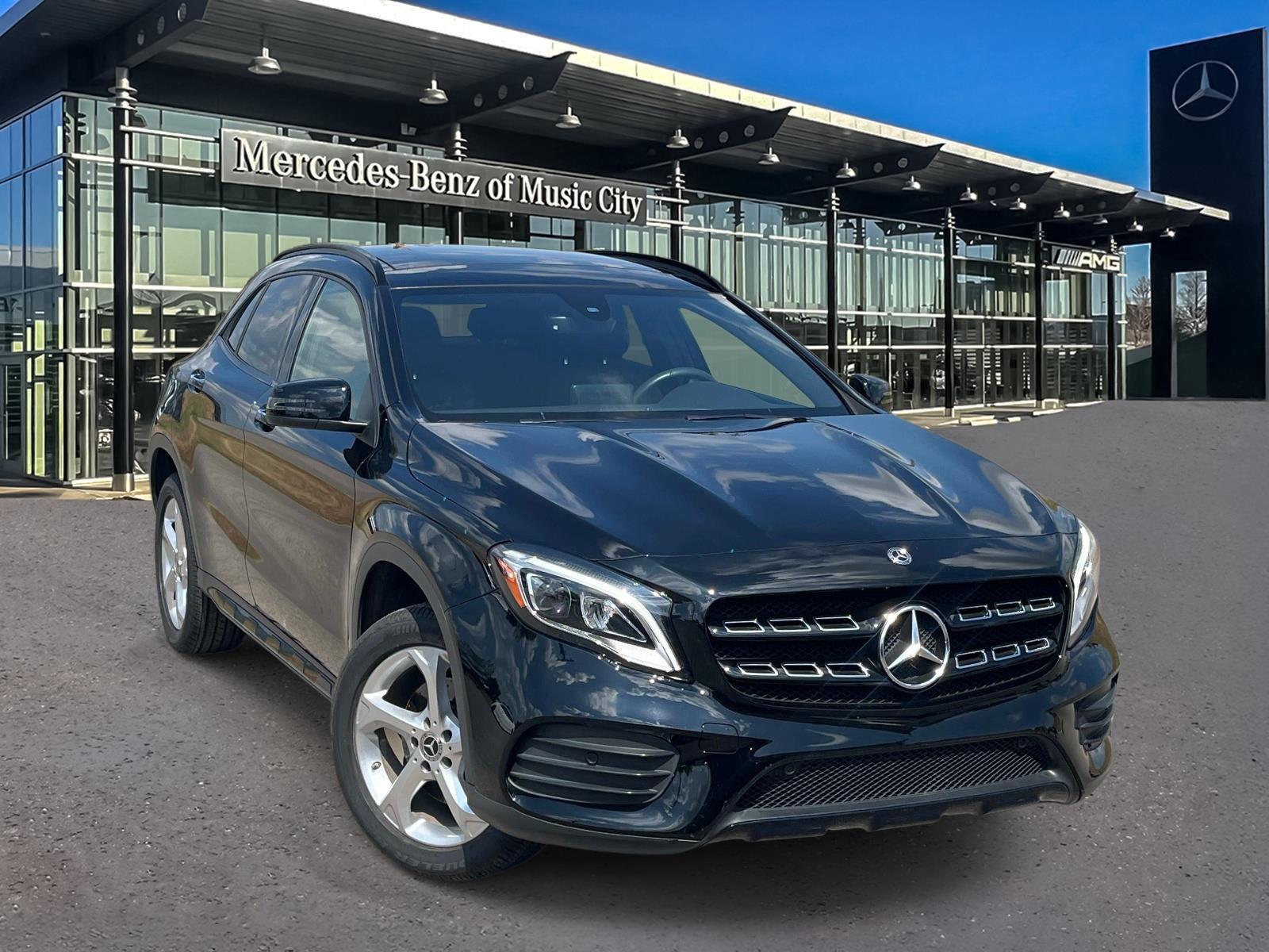 Night Black 2020 Mercedes-Benz GLA SUV / Crossover Front-Wheel Drive Automatic