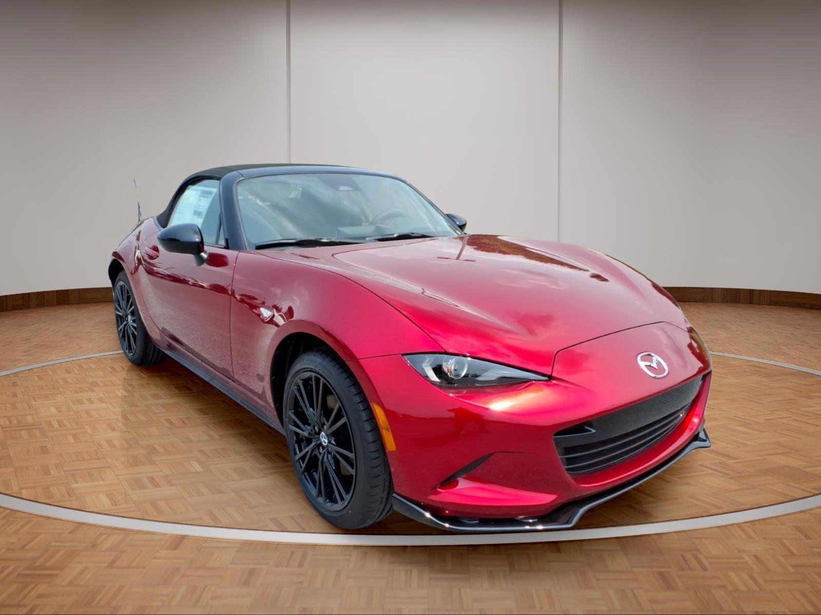 Soul Red Crystal Metallic 2026 Mazda MX-5 Miata Convertible Rear-Wheel Drive Manual