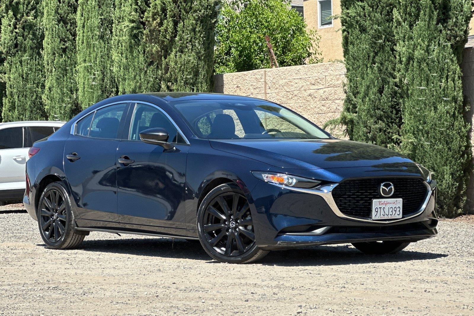 Deep Crystal Blue Mica 2024 Mazda MAZDA3 Sedan Front-Wheel Drive Automatic