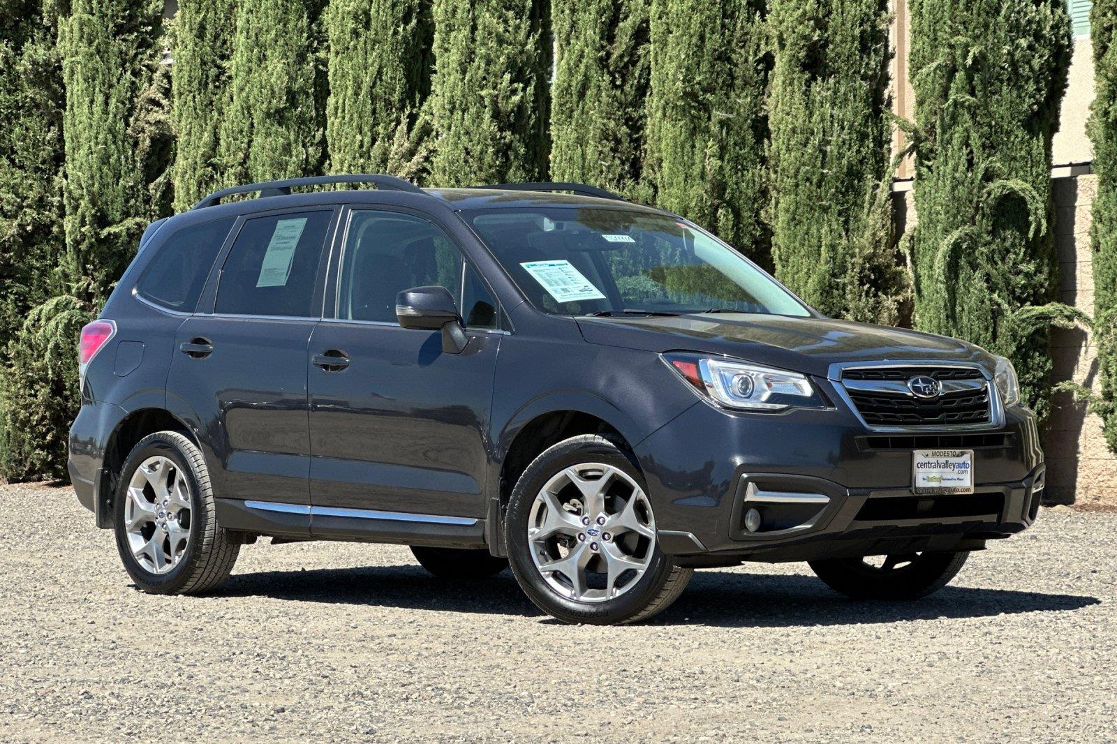 Crystal Black Silica 2018 Subaru Forester SUV / Crossover All-Wheel Drive Continuously Variable Transmission