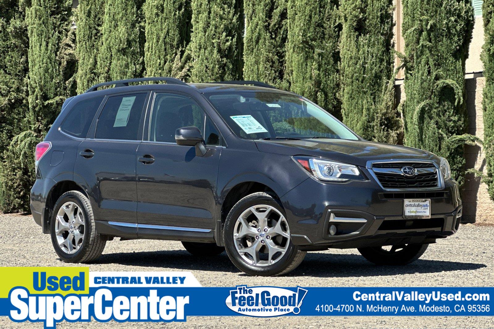 Crystal Black Silica 2018 Subaru Forester SUV / Crossover All-Wheel Drive Continuously Variable Transmission