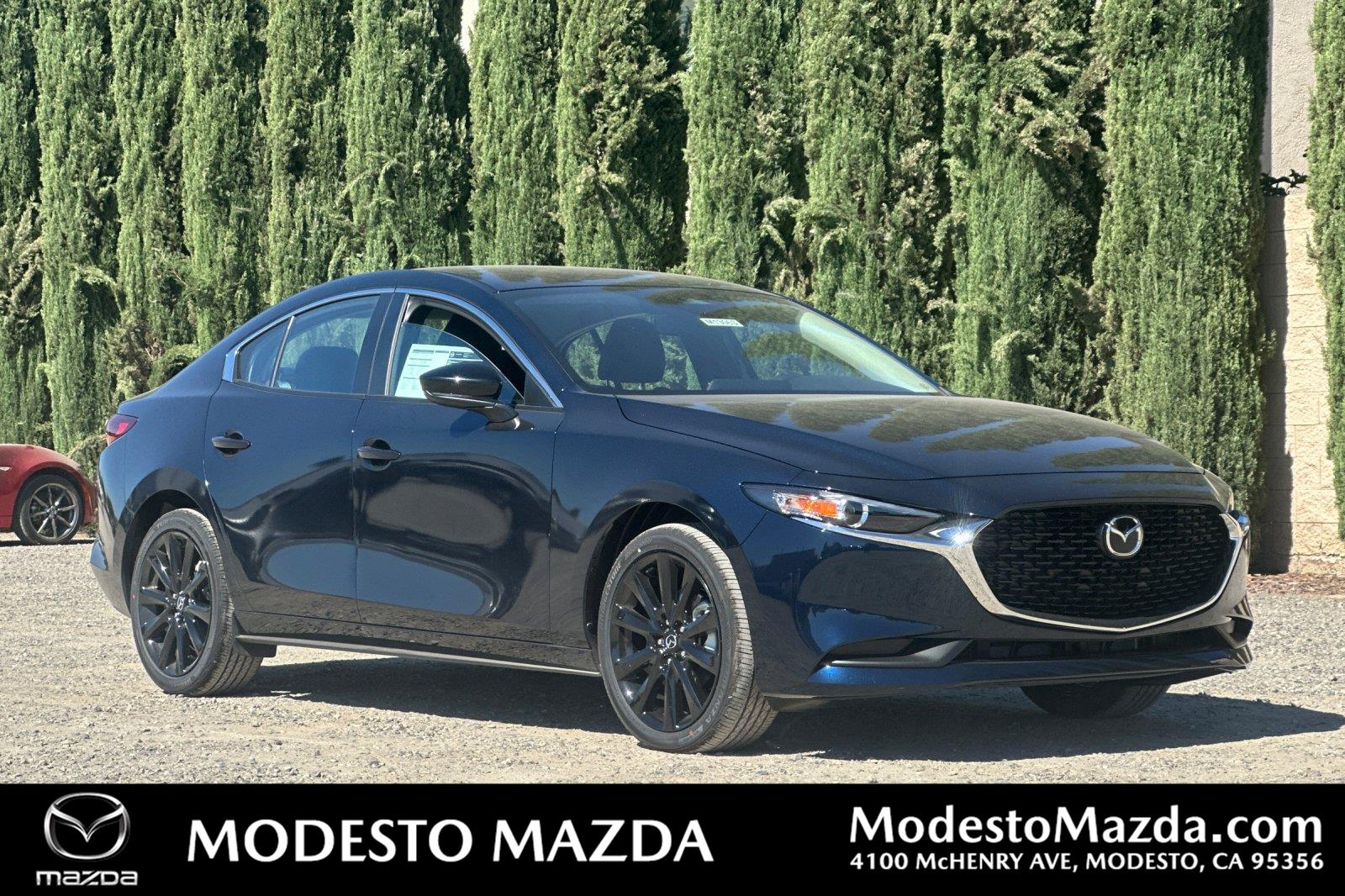 Deep Crystal Blue Mica 2026 Mazda MAZDA3 Sedan Front-Wheel Drive Automatic