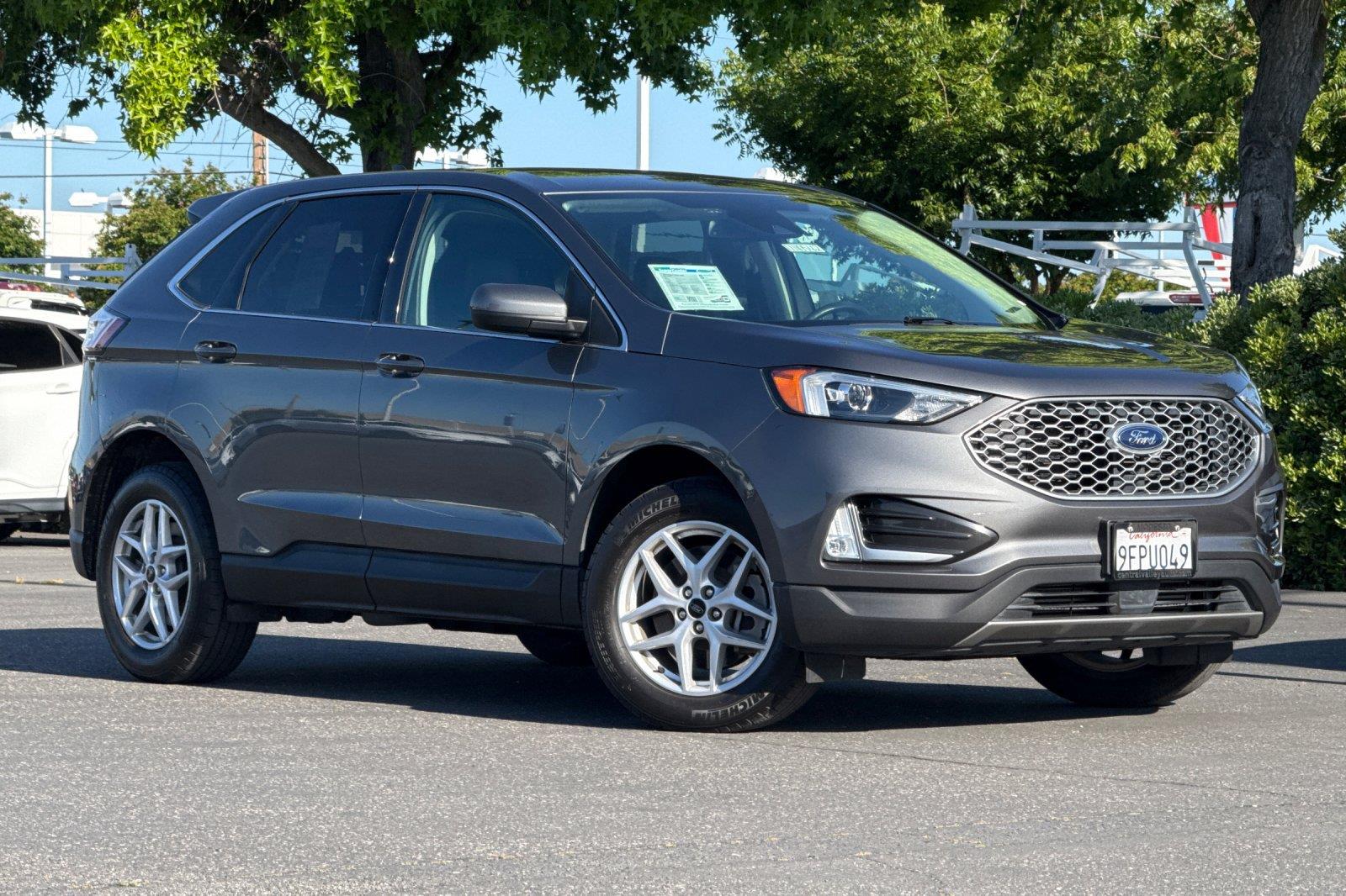 Carbonized Gray 2023 Ford Edge SUV / Crossover All-Wheel Drive 8-Speed Automatic