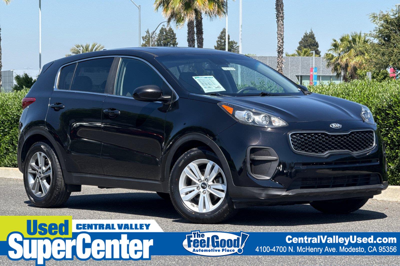 Black Cherry 2019 Kia Sportage SUV / Crossover Front-Wheel Drive 6-Speed Automatic