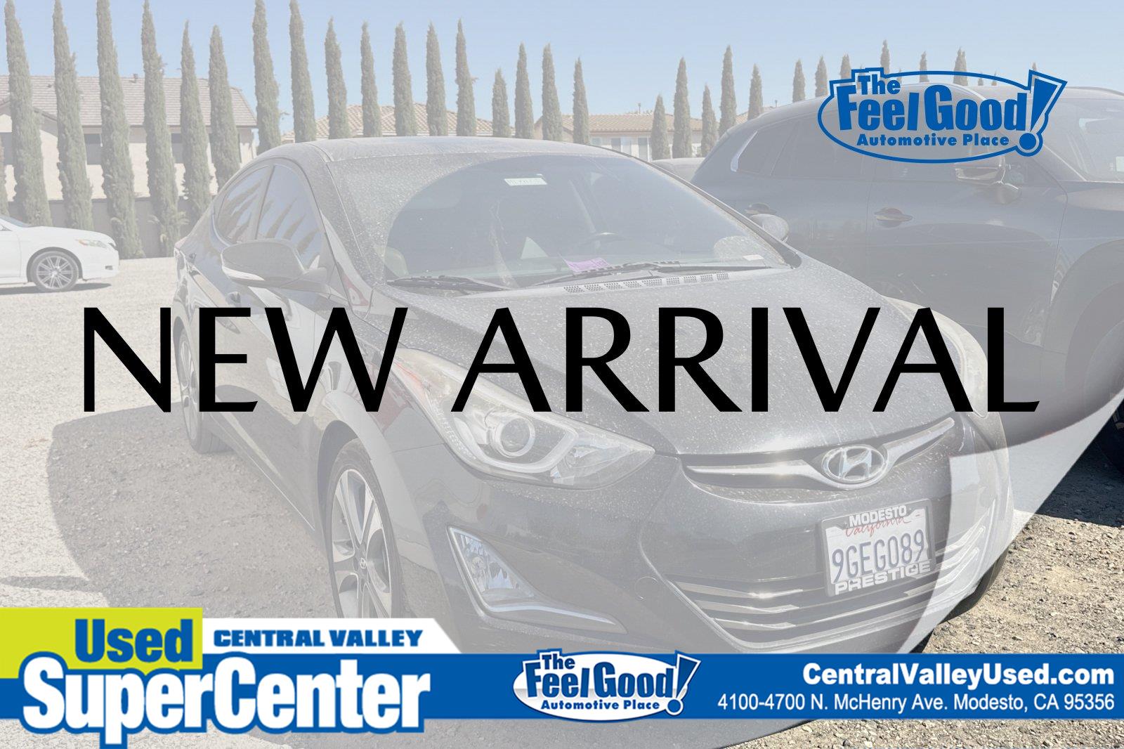 Black Noir Pearl 2016 Hyundai Elantra Sedan Front-Wheel Drive Automatic