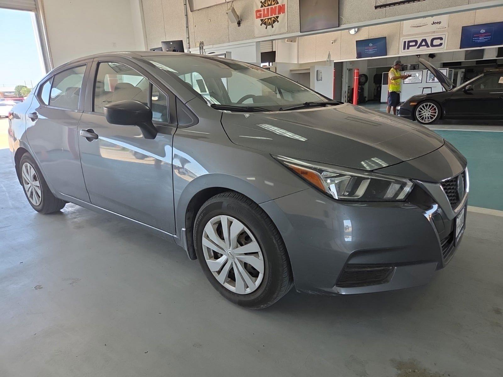 Gray (Gun Metallic) 2021 Nissan Versa Sedan Front-Wheel Drive Continuously Variable Transmission