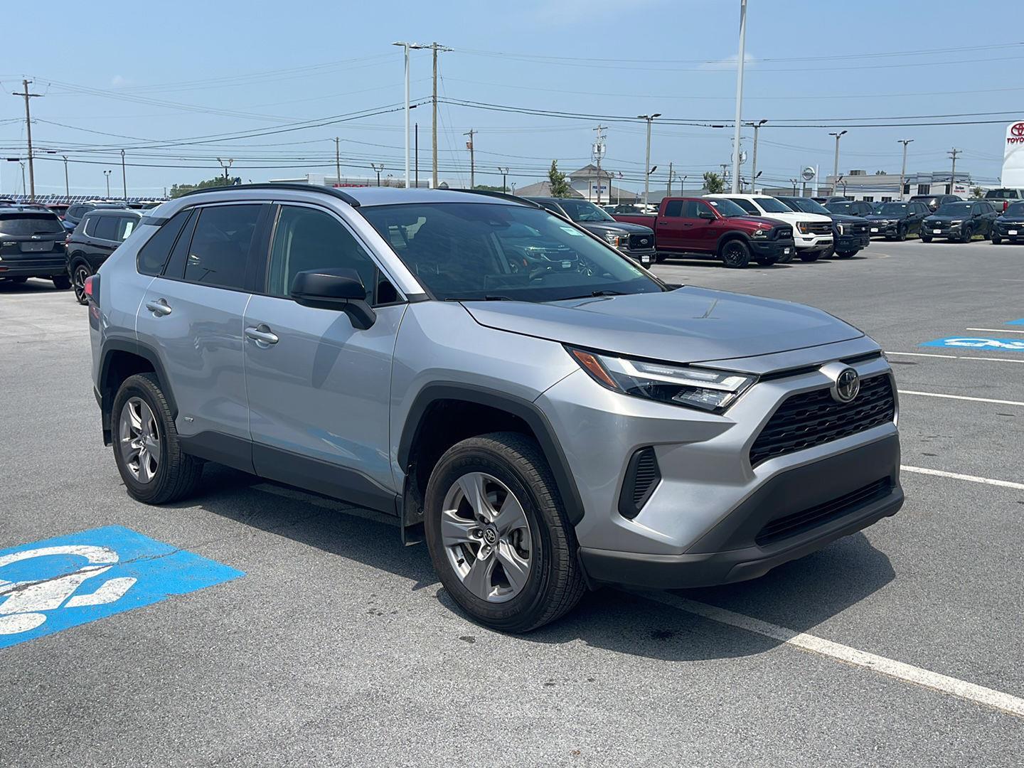Silver Sky Metallic 2025 Toyota RAV4 Hybrid SUV / Crossover All-Wheel Drive
