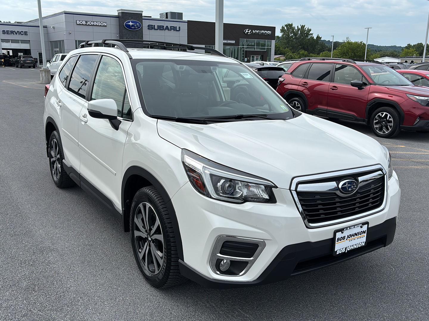 Crystal White Pearl 2020 Subaru Forester SUV / Crossover All-Wheel Drive Continuously Variable Transmission