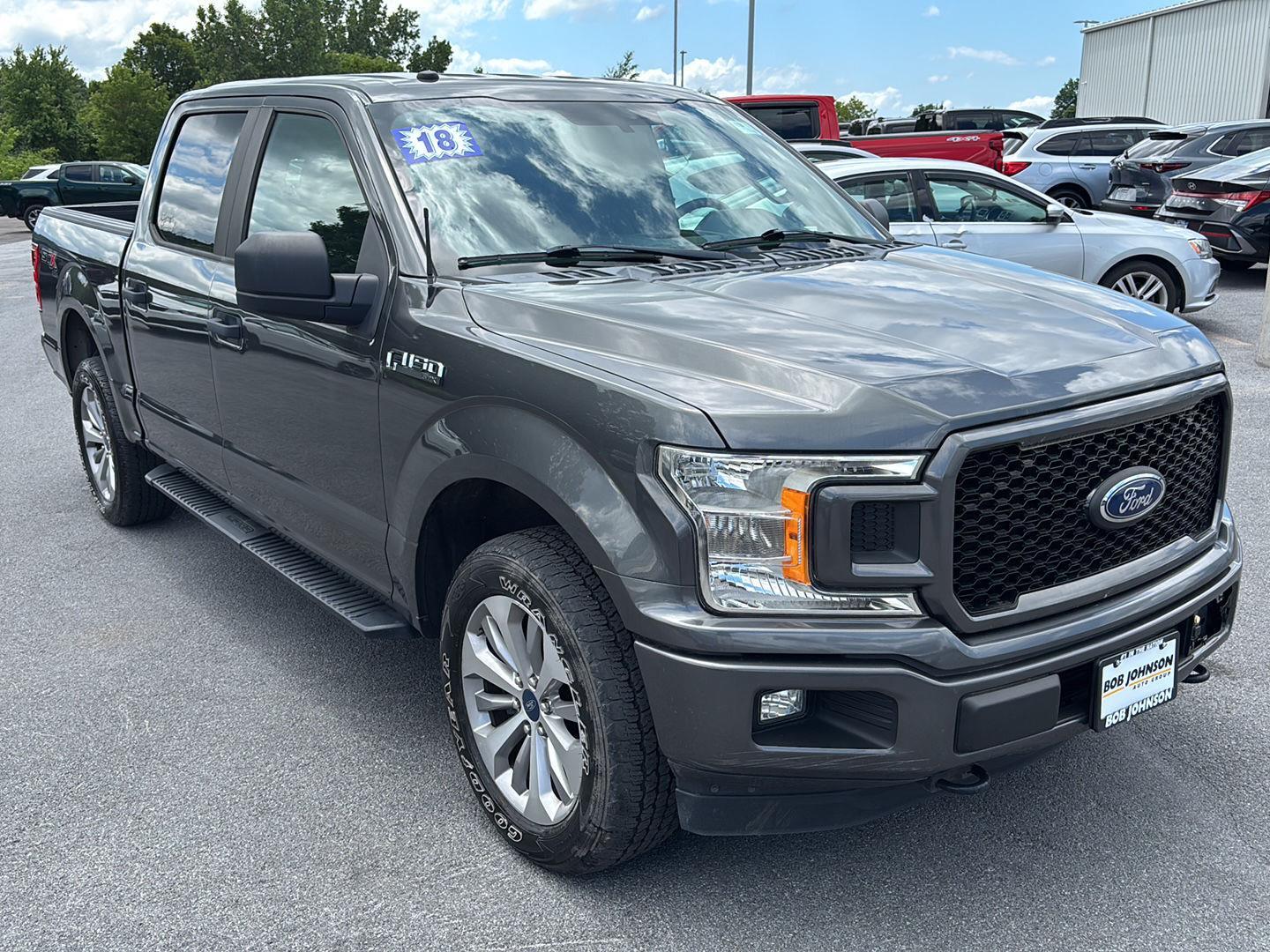 Gray (Magnetic) 2018 Ford F-150 Pickup Truck Four-Wheel Drive Automatic