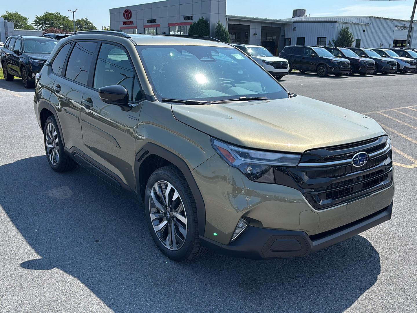 Autumn Green Metallic 2026 Subaru Forester Hybrid SUV / Crossover All-Wheel Drive Continuously Variable Transmission