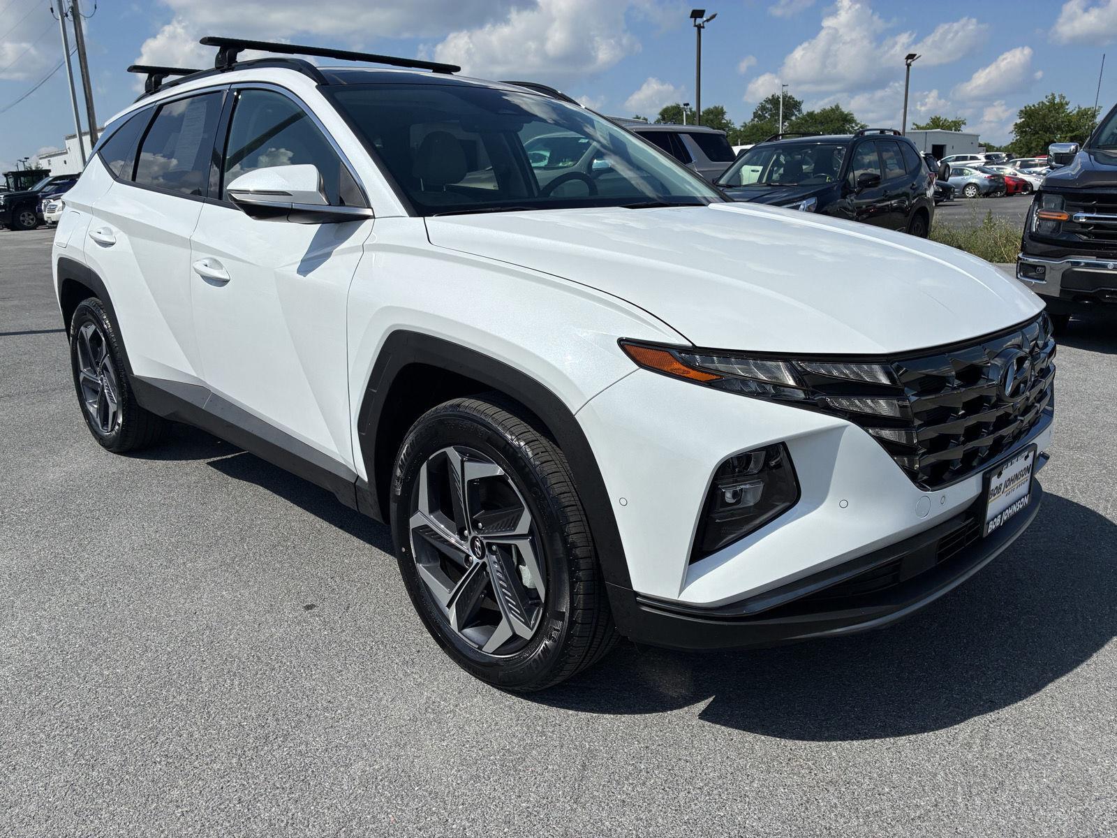 White Pearl 2024 Hyundai Tucson Hybrid Plug-In SUV / Crossover All-Wheel Drive 6-Speed Automatic
