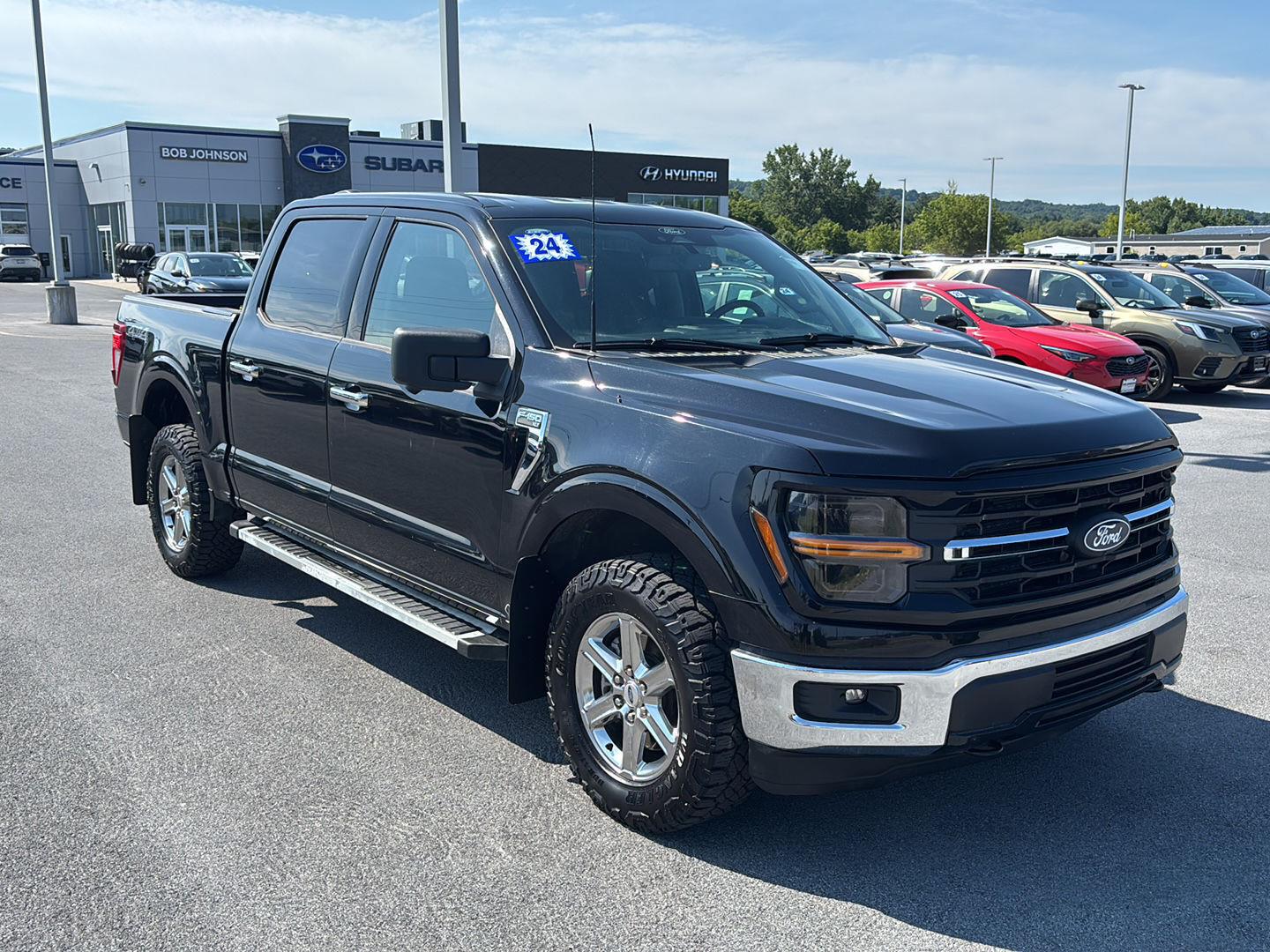 Agate Black 2024 Ford F-150 Pickup Truck Four-Wheel Drive Automatic