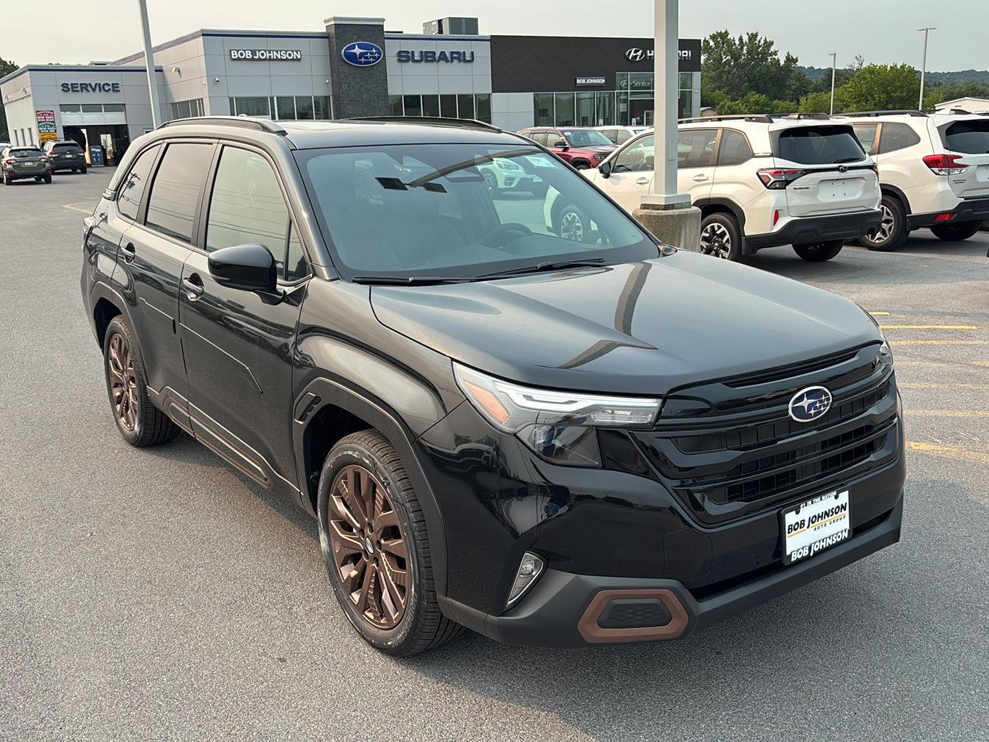 Crystal Black Silica 2026 Subaru Forester SUV / Crossover All-Wheel Drive Continuously Variable Transmission