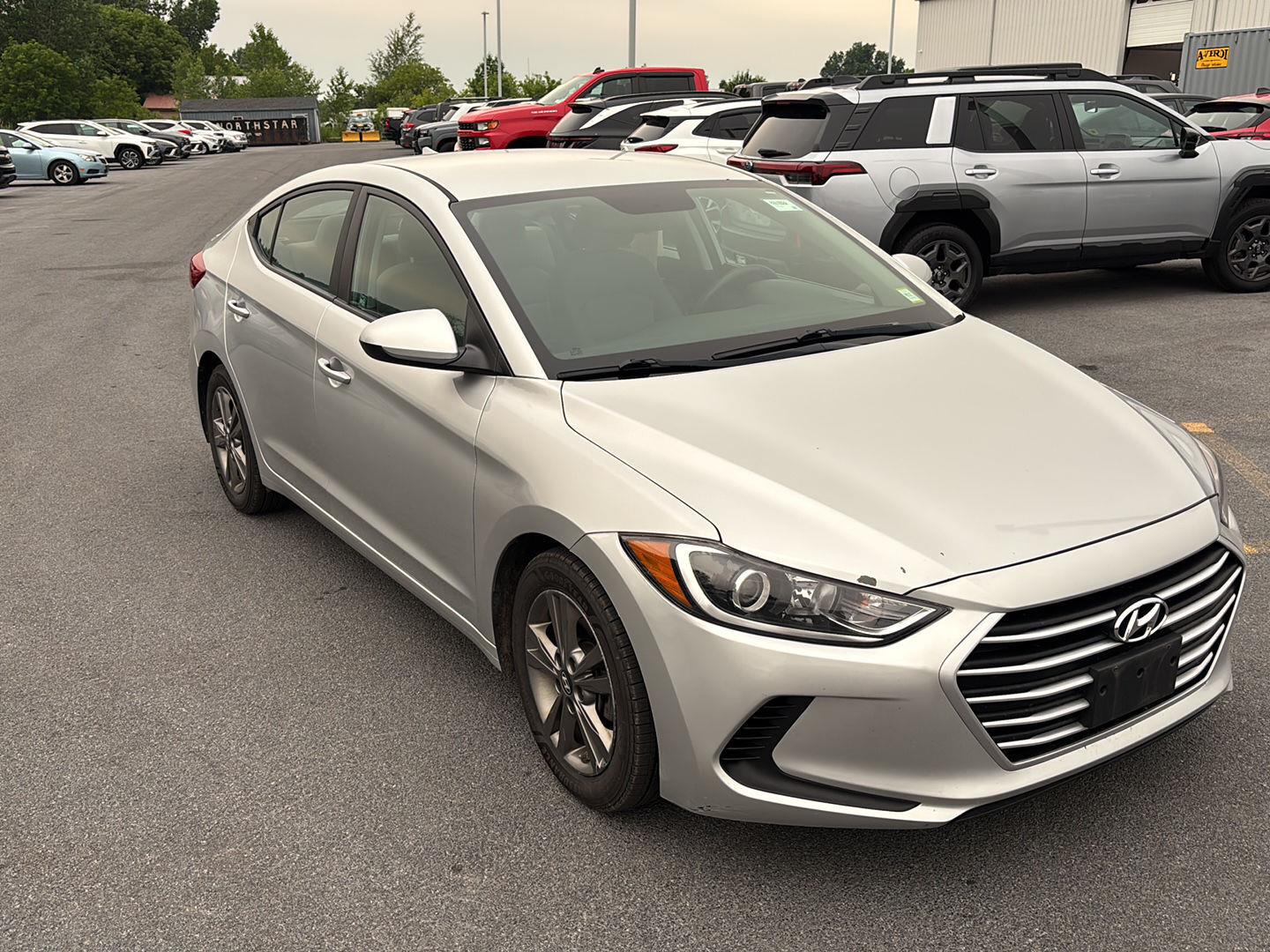 Symphony Silver 2018 Hyundai Elantra Sedan Front-Wheel Drive Automatic