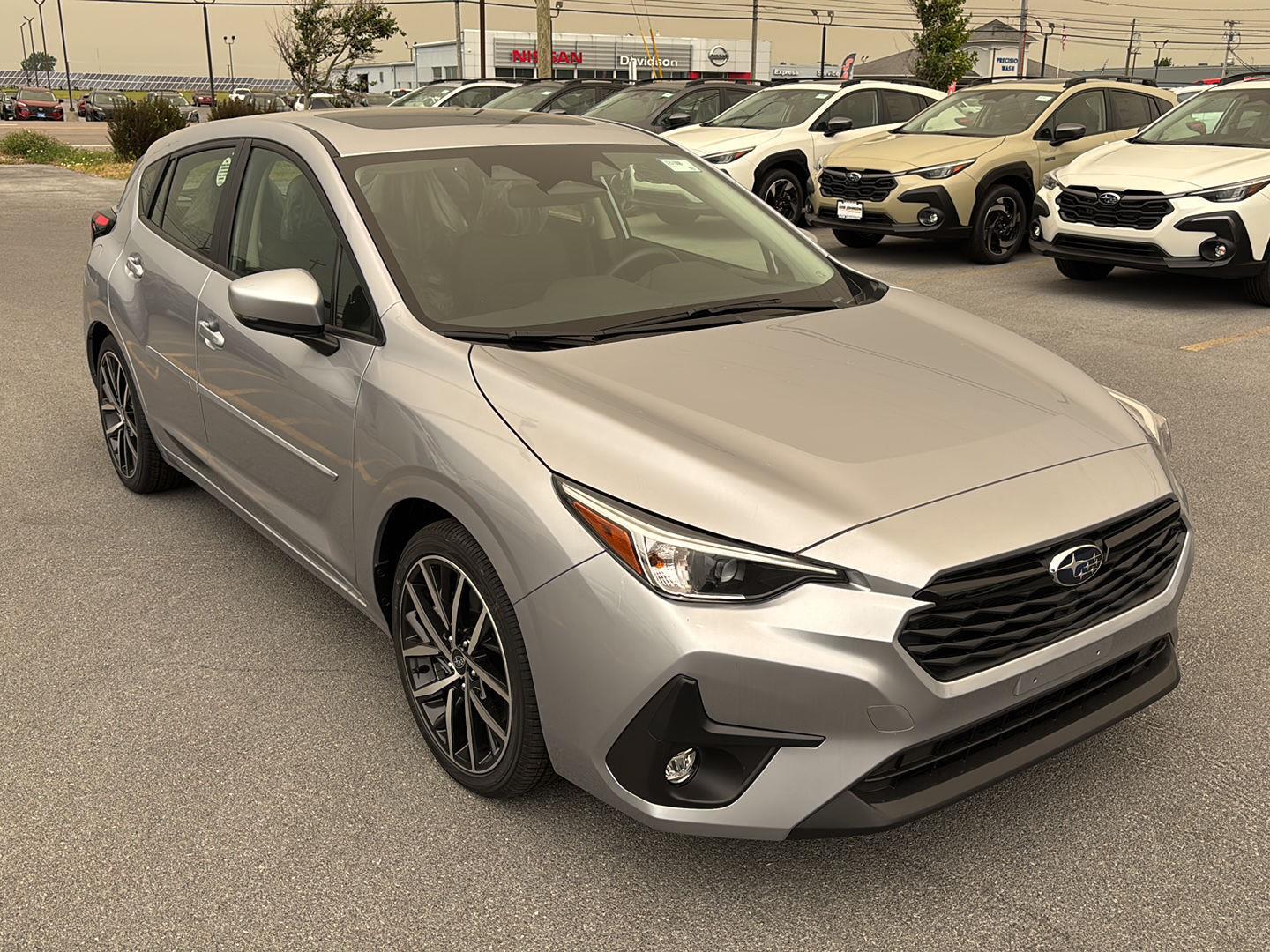 Ice Silver Metallic 2025 Subaru Impreza Wagon All-Wheel Drive Continuously Variable Transmission
