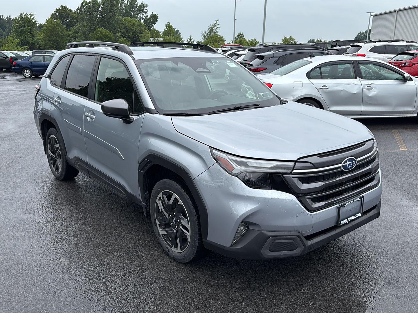 Ice Silver Metallic 2025 Subaru Forester SUV / Crossover All-Wheel Drive Continuously Variable Transmission
