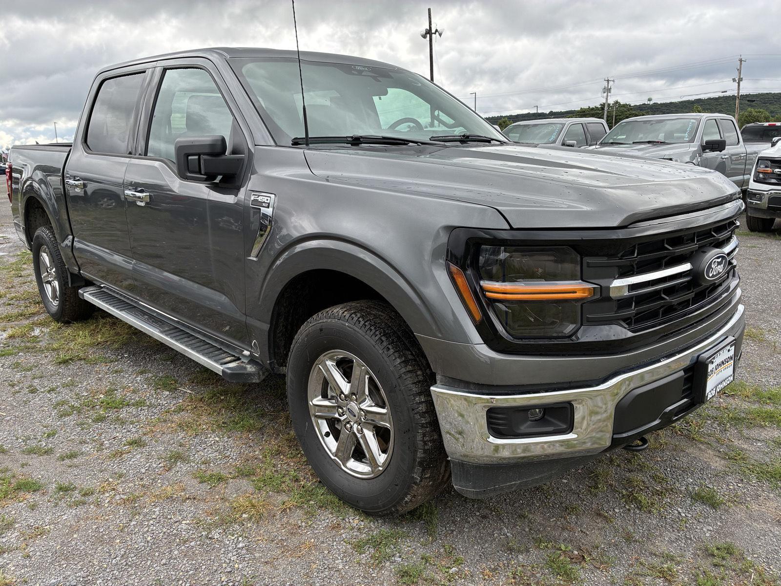 Carbonized Gray 2025 Ford F-150 Pickup Truck Four-Wheel Drive Automatic