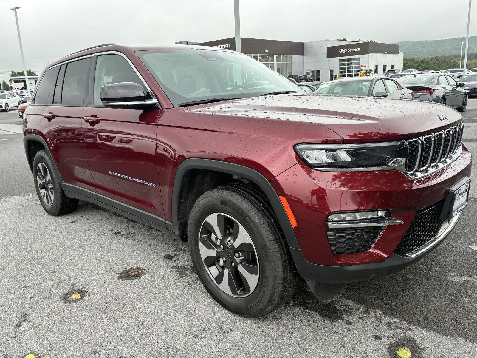 Velvet Red Pearlcoat 2023 Jeep Grand Cherokee 4xe SUV / Crossover Four-Wheel Drive 8-Speed Automatic