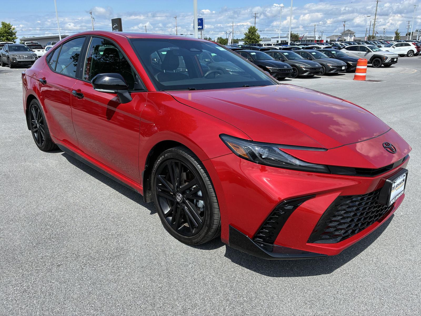 Supersonic Red 2026 Toyota Camry Sedan Front-Wheel Drive Continuously Variable Transmission