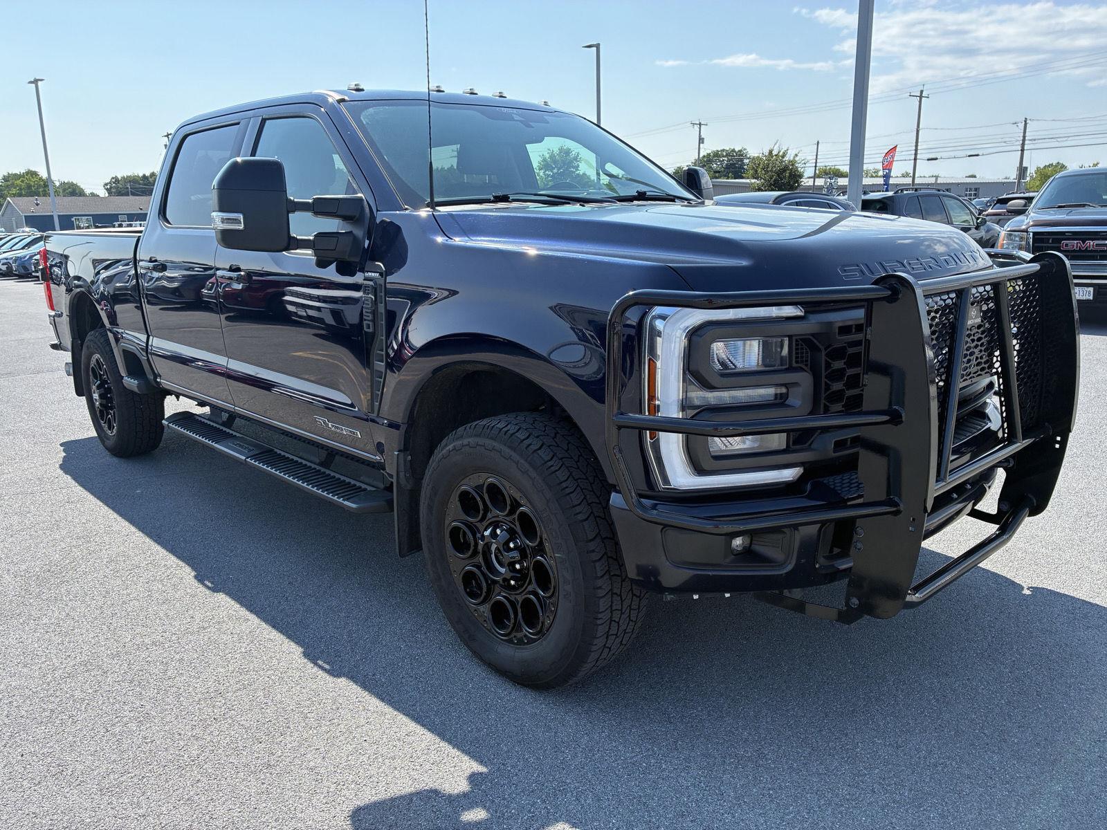 Antimatter Blue 2024 Ford F-350 Super Duty Pickup Truck Four-Wheel Drive Automatic