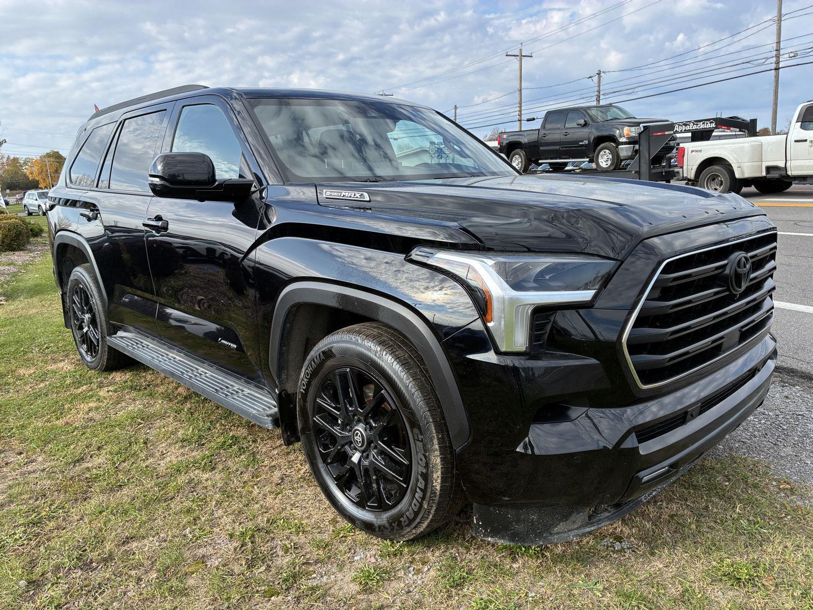 Midnight Black Metallic 2025 Toyota Sequoia SUV / Crossover Four-Wheel Drive Automatic