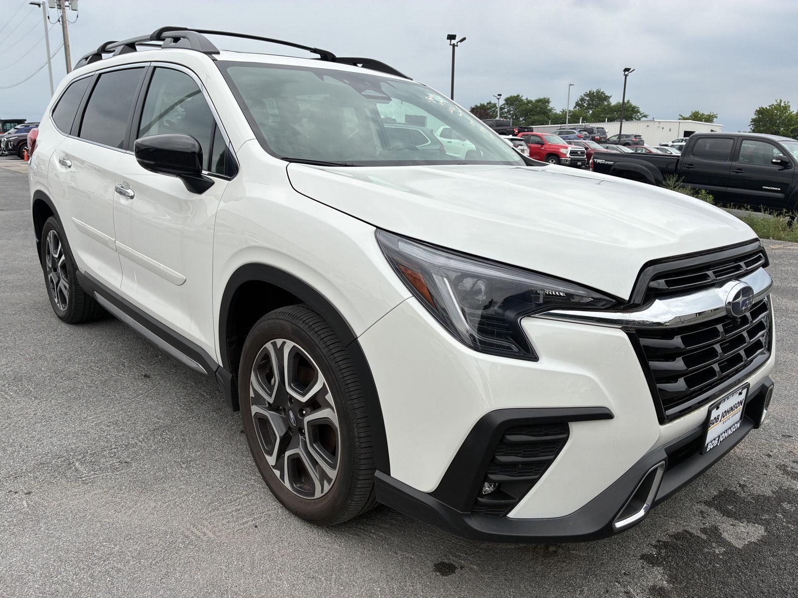 Crystal White Pearl 2024 Subaru Ascent SUV / Crossover All-Wheel Drive Continuously Variable Transmission