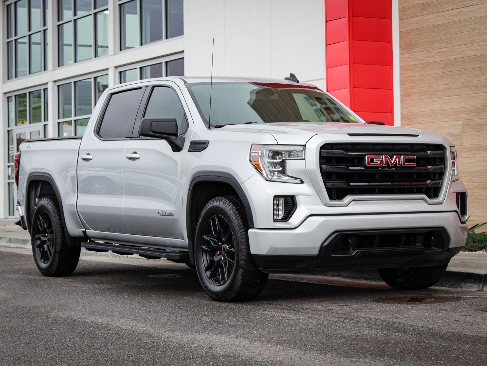 Quicksilver Metallic 2020 GMC Sierra 1500 Elevation Crew Cab 4WD Pickup Truck Four-Wheel Drive 8-Speed Automatic