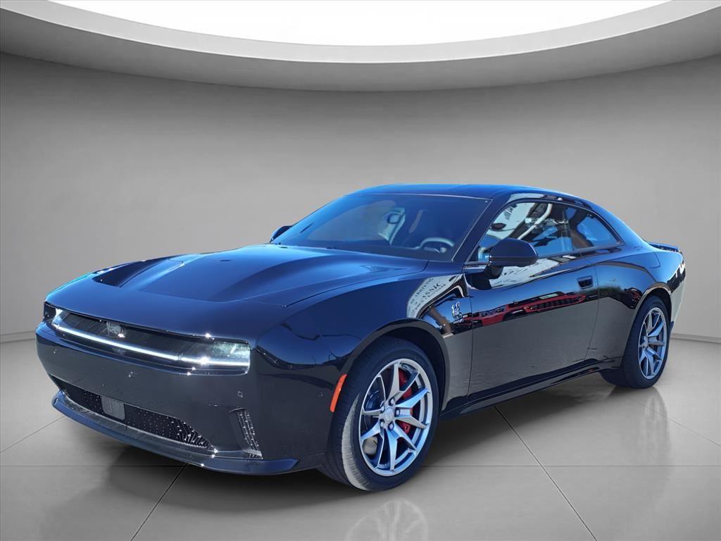 Diamond Black Crystal Pearlcoat 2025 Dodge Charger Daytona Coupe All-Wheel Drive 1-Speed Automatic