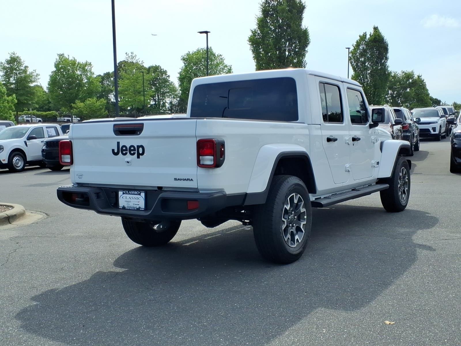 New 2026 Bright White Clearcoat Jeep Sahara image 2