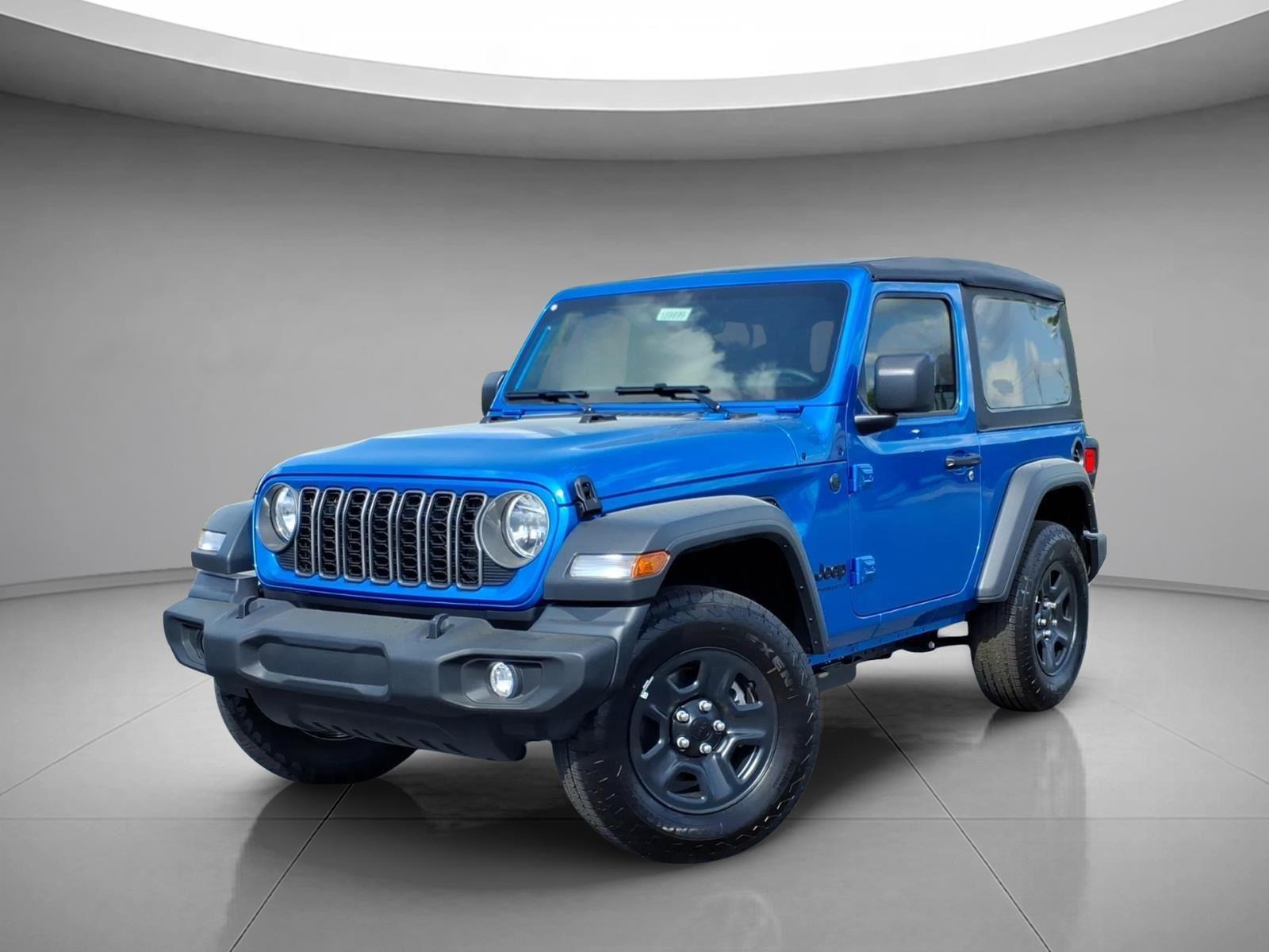 Hydro Blue Pearlcoat 2026 Jeep Wrangler Sport 2-Door 4WD SUV / Crossover Four-Wheel Drive 6-Speed Manual