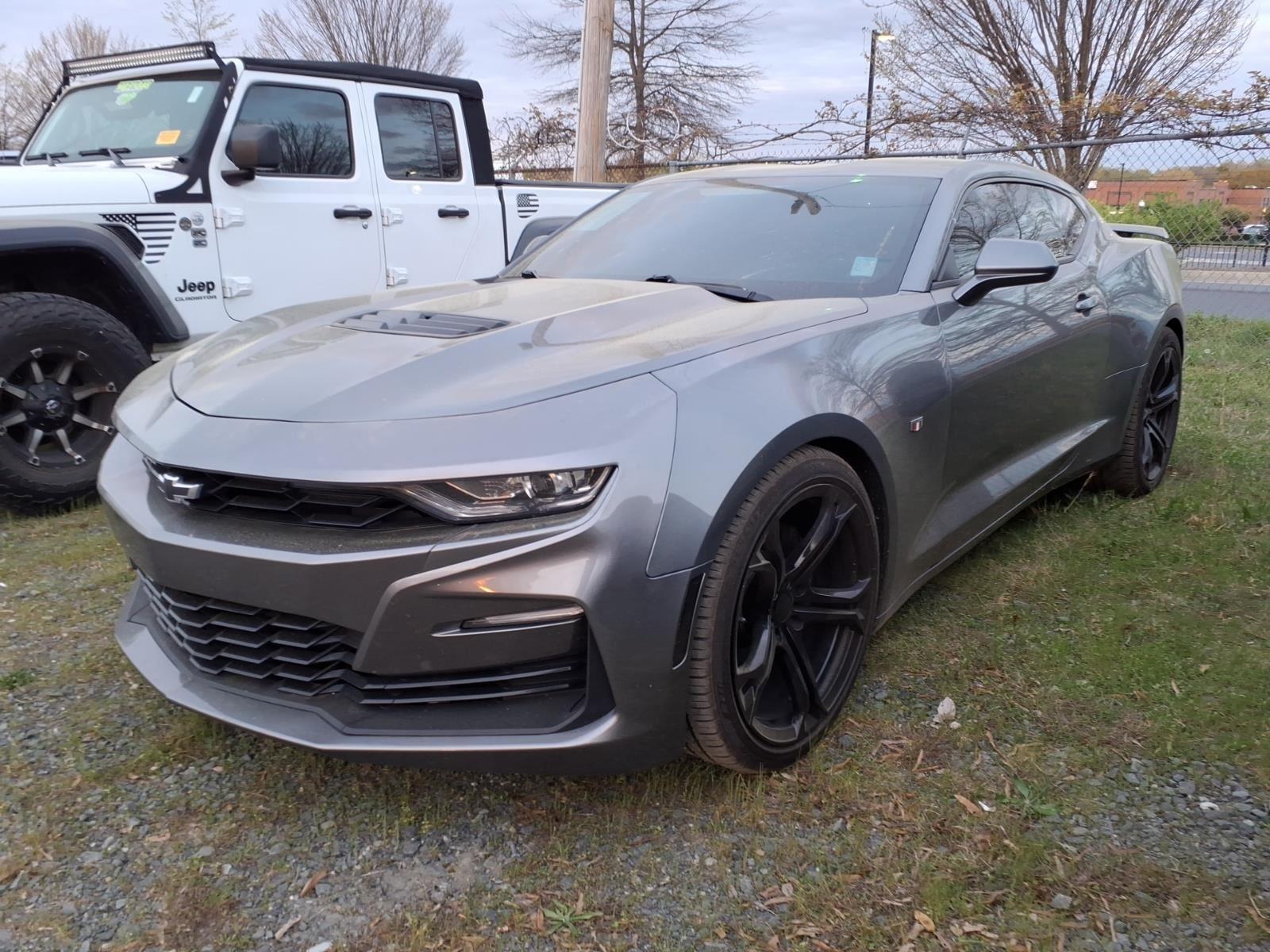 Satin Steel Gray Metallic 2021 Chevrolet Camaro 1SS Coupe RWD Coupe Rear-Wheel Drive Automatic