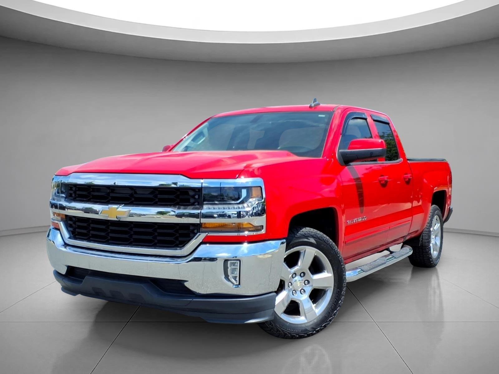 Red Hot 2017 Chevrolet Silverado 1500 LT Double Cab RWD Pickup Truck 4X2 6-Speed Automatic