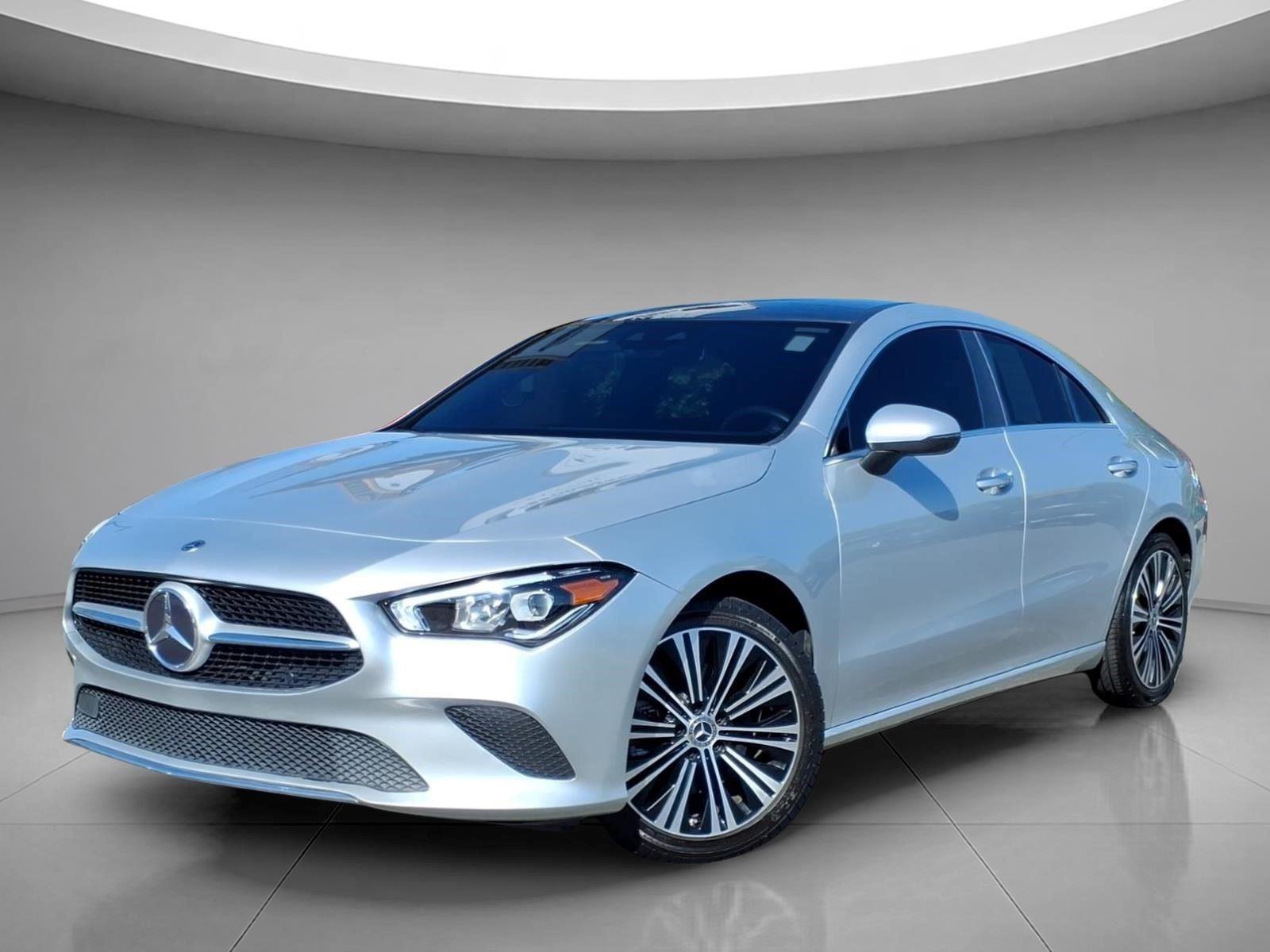 Iridium Silver Metallic 2023 Mercedes-Benz CLA 250 4MATIC Coupe All-Wheel Drive Automatic