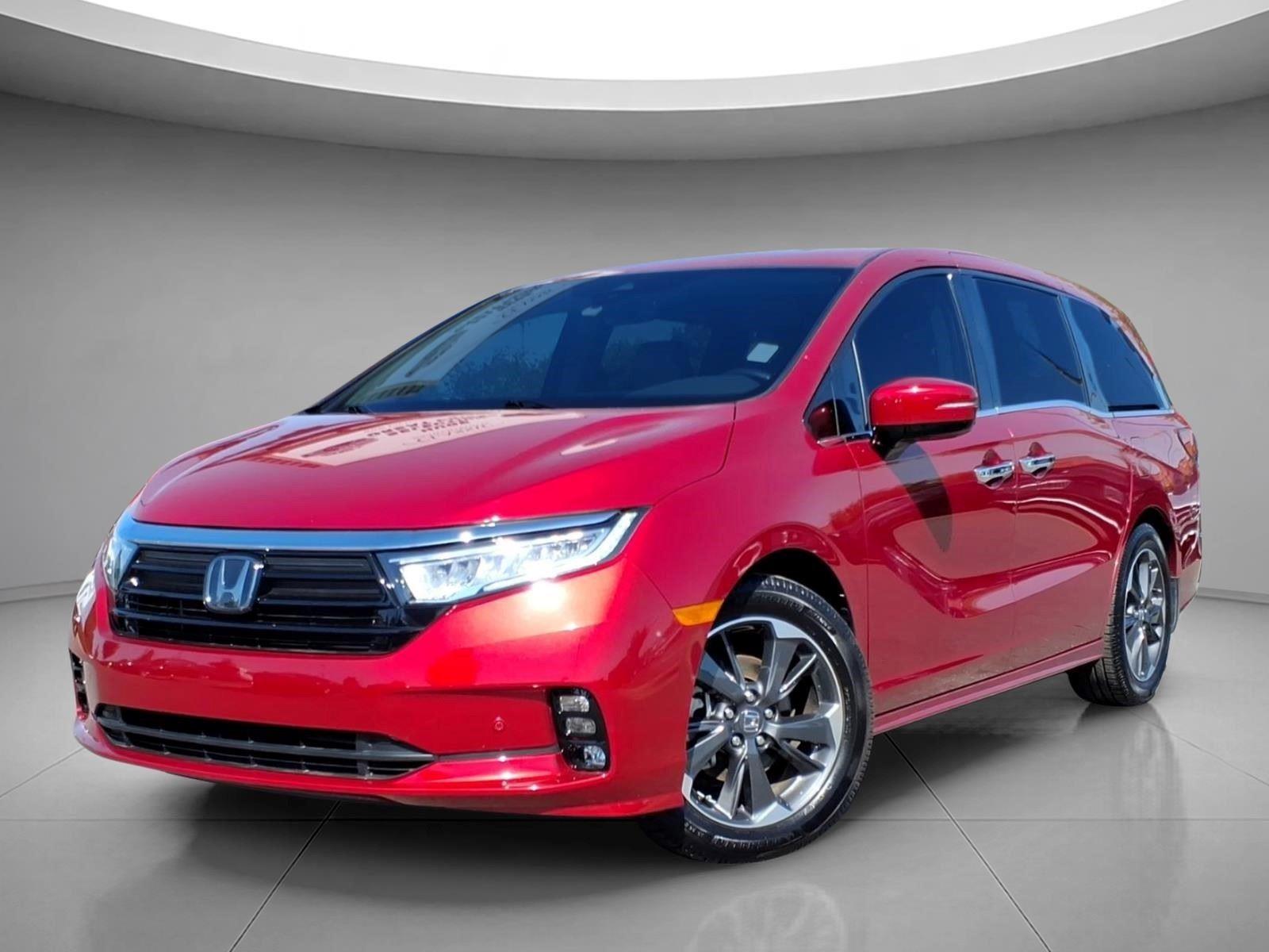 Radiant Red Metallic II 2024 Honda Odyssey Elite FWD Minivan Front-Wheel Drive Automatic