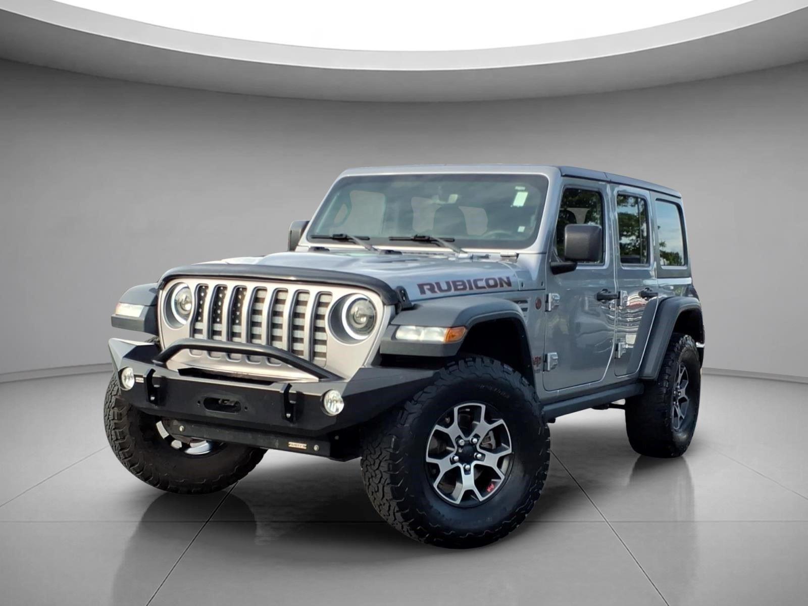 Billet Silver Metallic Clearcoat 2018 Jeep Wrangler Unlimited Rubicon 4WD SUV / Crossover Four-Wheel Drive 8-Speed Automatic