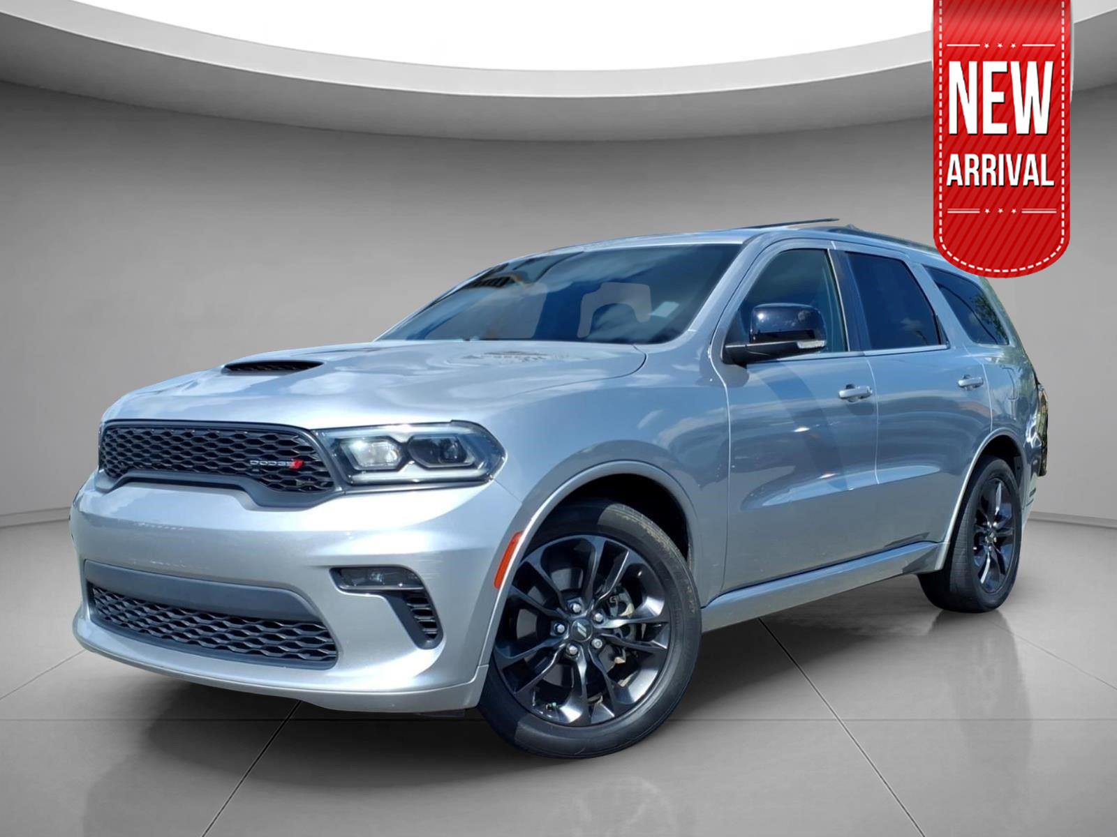 Silver (Billet Clearcoat) 2021 Dodge Durango GT Plus RWD SUV / Crossover Rear-Wheel Drive 8-Speed Automatic