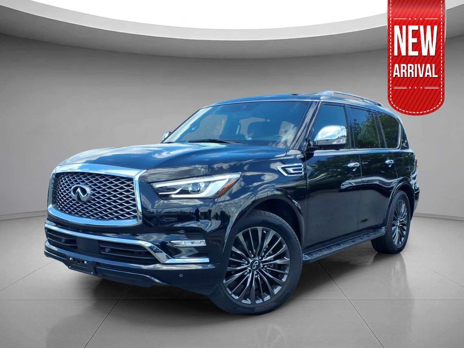 Black Obsidian 2023 INFINITI QX80 SUV / Crossover All-Wheel Drive 7-Speed Automatic