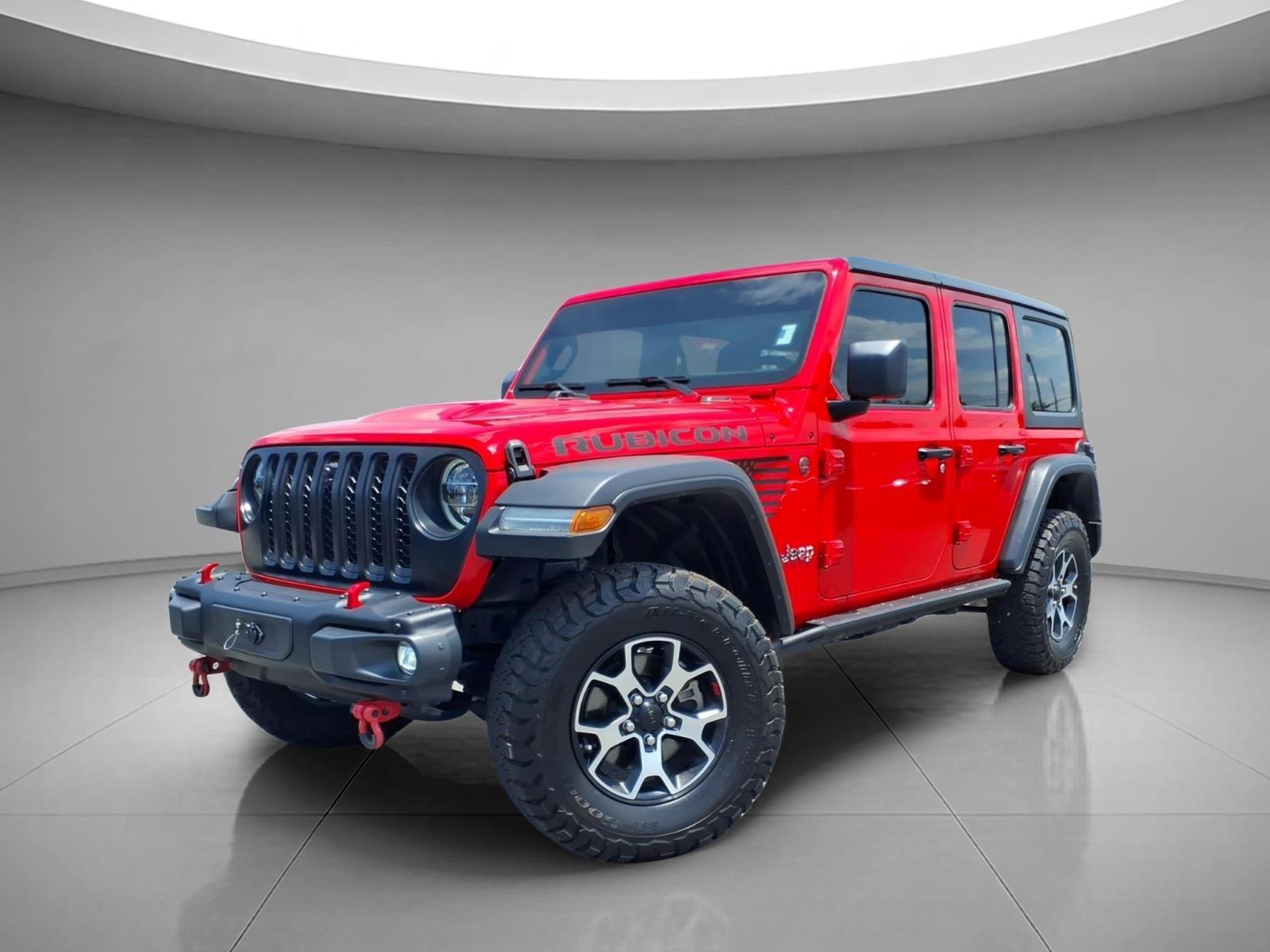 Firecracker Red Clearcoat 2021 Jeep Wrangler SUV / Crossover Four-Wheel Drive 8-Speed Automatic