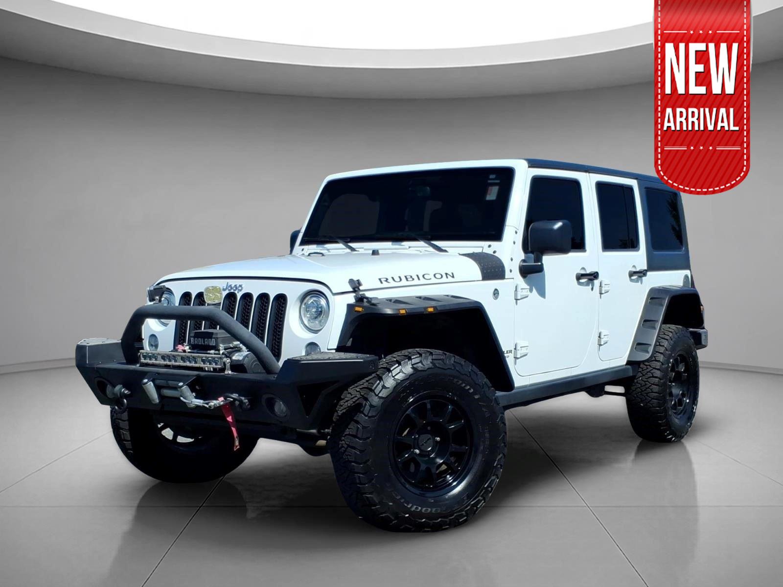 Bright White Clearcoat 2017 Jeep Wrangler SUV / Crossover Four-Wheel Drive 5-Speed Automatic