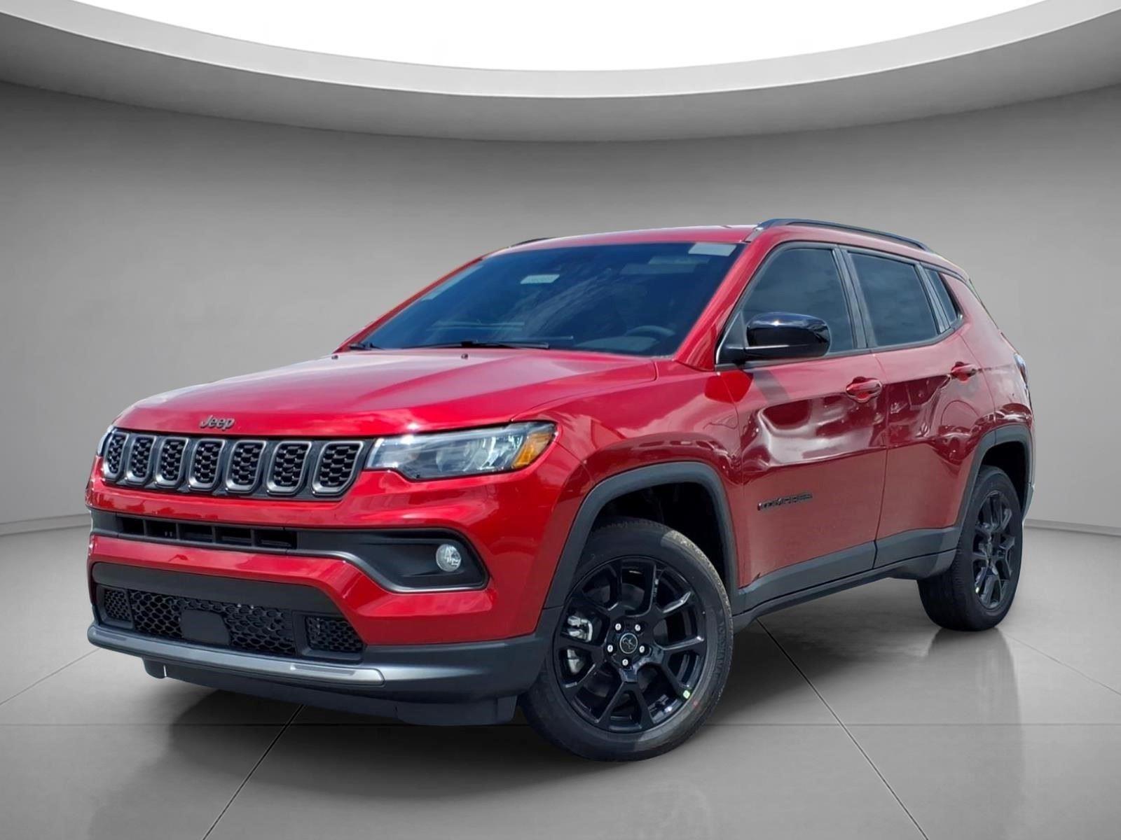 Red Hot Pearlcoat 2026 Jeep Compass SUV / Crossover Four-Wheel Drive 8-Speed Automatic