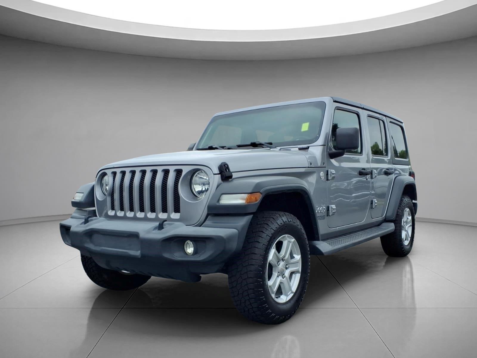 Billet Silver Metallic Clearcoat 2020 Jeep Wrangler SUV / Crossover Four-Wheel Drive 8-Speed Automatic