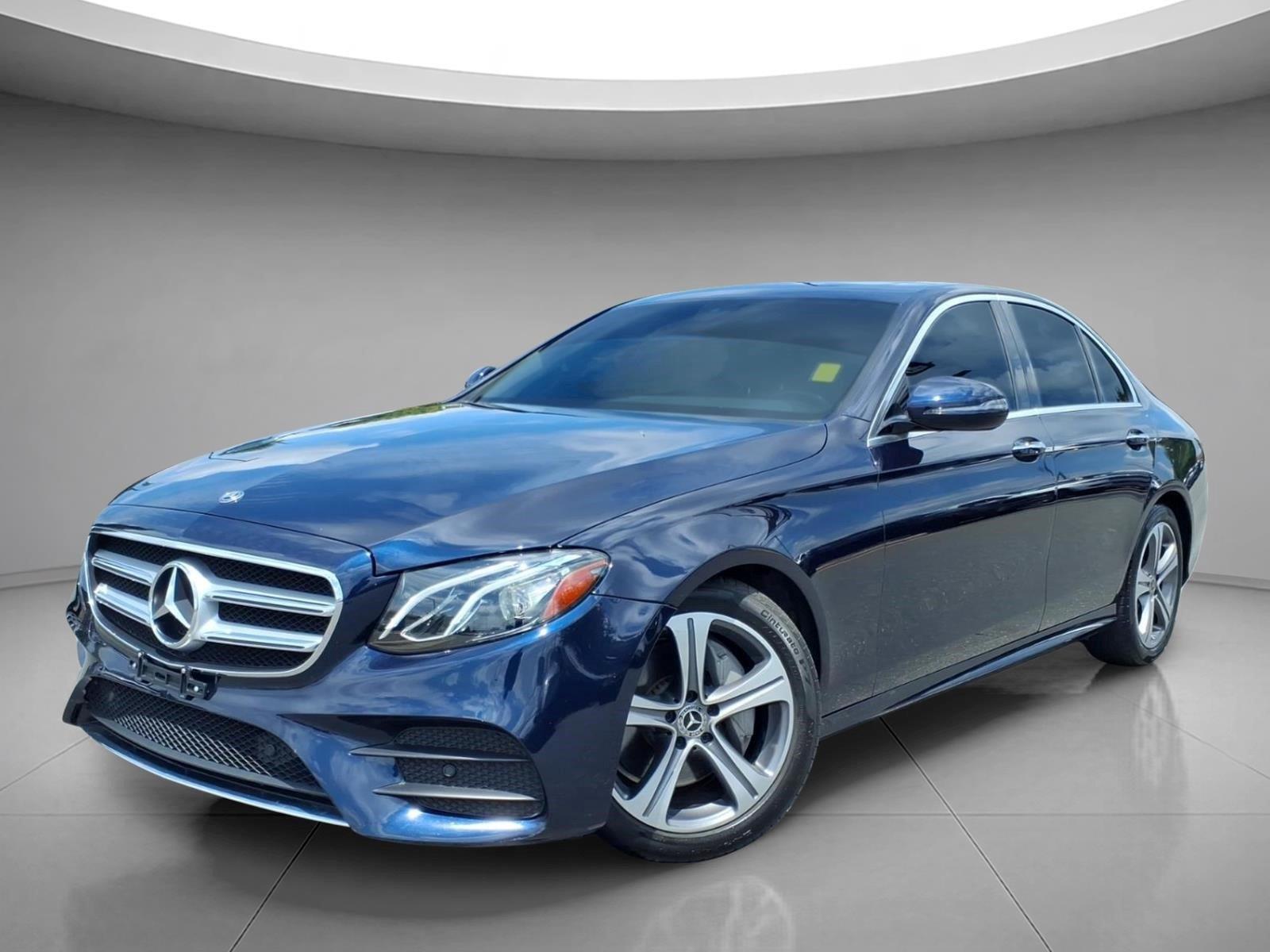 Lunar Blue Metallic 2020 Mercedes-Benz E-Class Sedan Rear-Wheel Drive Automatic