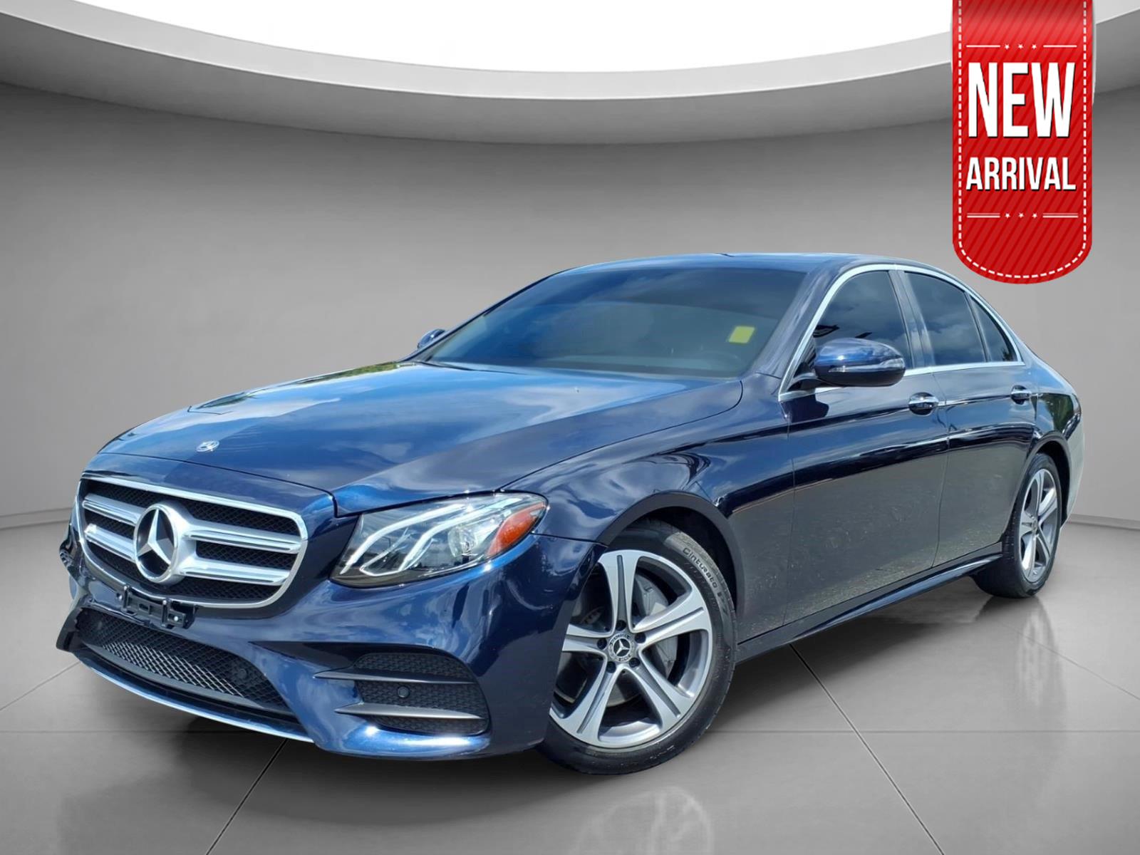 Lunar Blue Metallic 2020 Mercedes-Benz E-Class Sedan Rear-Wheel Drive Automatic