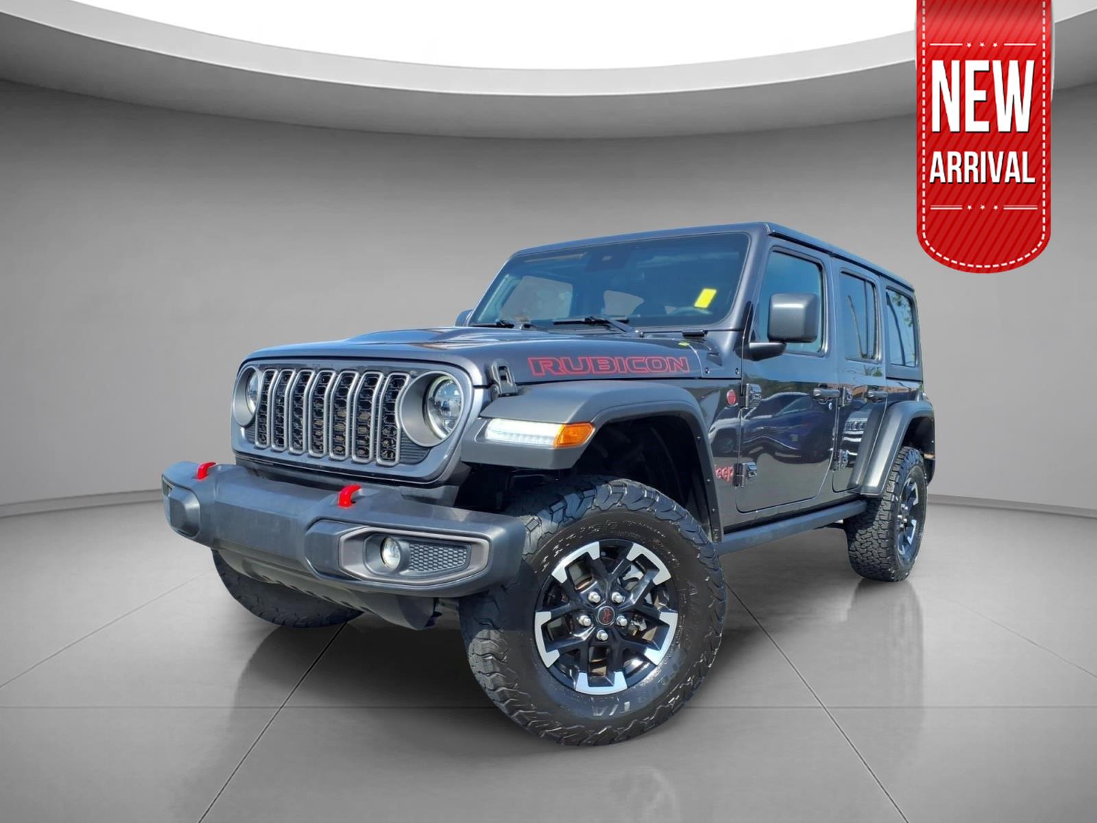 Gray (Granite Crystal Metallic Clearcoat) 2025 Jeep Wrangler SUV / Crossover Four-Wheel Drive 8-Speed Automatic