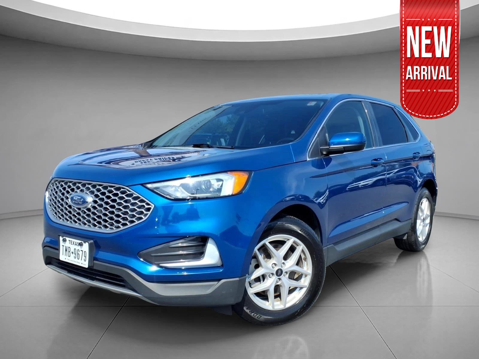 Atlas Blue 2024 Ford Edge SUV / Crossover All-Wheel Drive 8-Speed Automatic