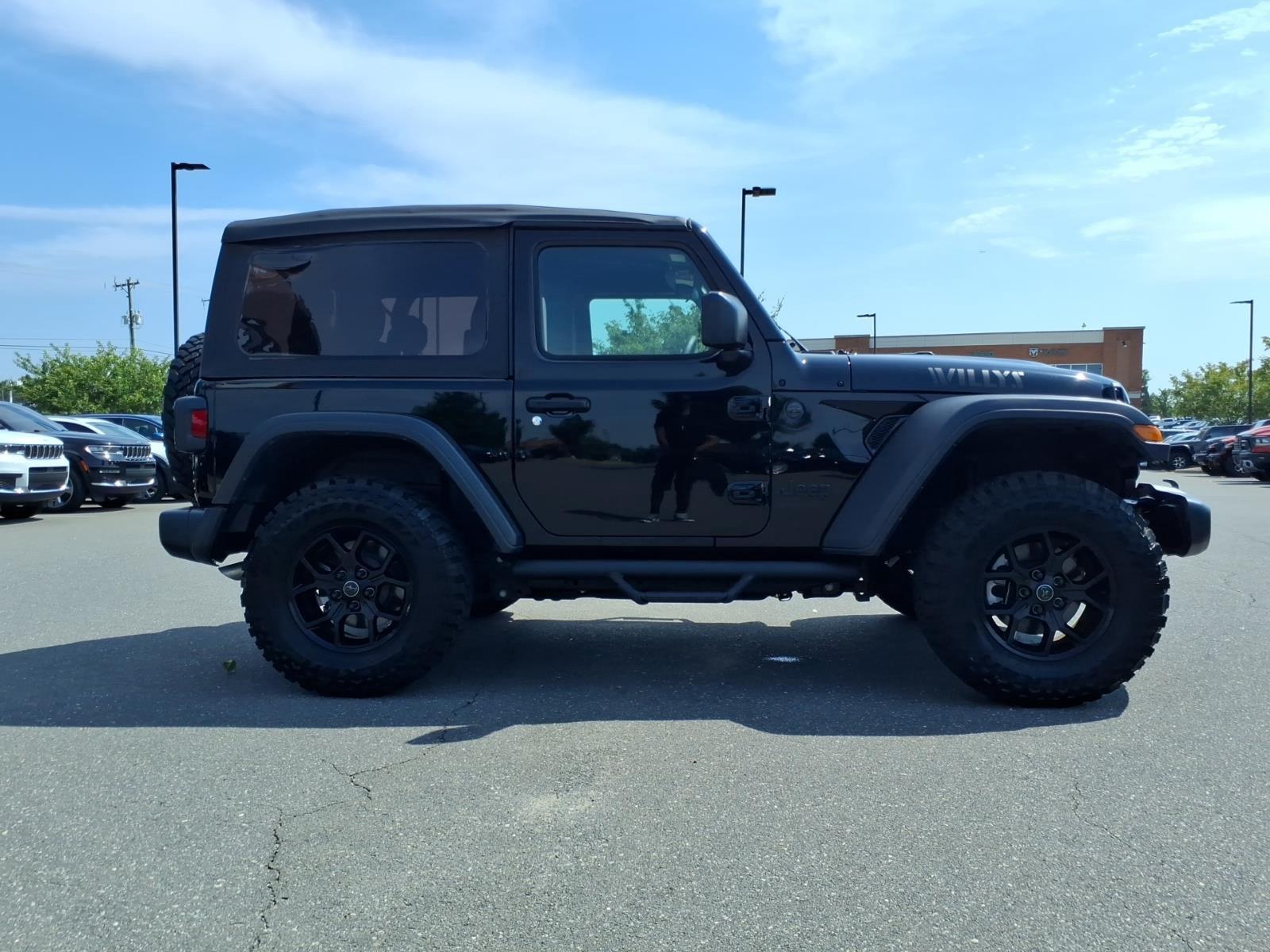 Used 2025 Black Clearcoat Jeep Willys image 12