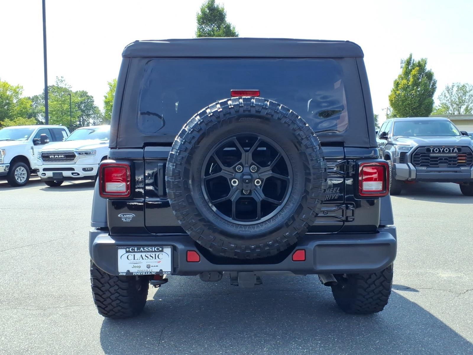 Used 2025 Black Clearcoat Jeep Willys image 18