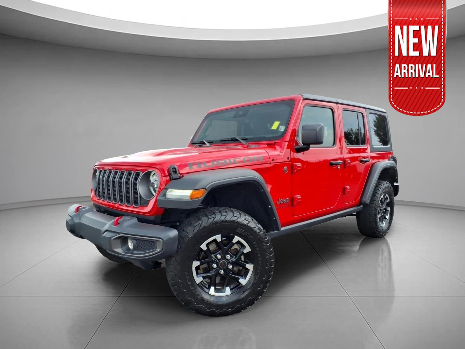 Firecracker Red Clearcoat 2025 Jeep Wrangler SUV / Crossover Four-Wheel Drive 8-Speed Automatic