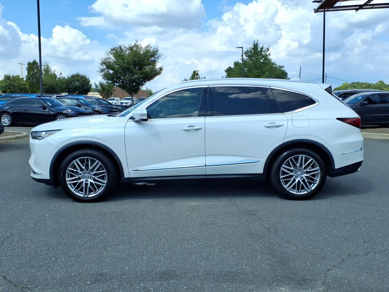 Used 2022 Platinum White Pearl Acura SH-AWD w/Advance image 3